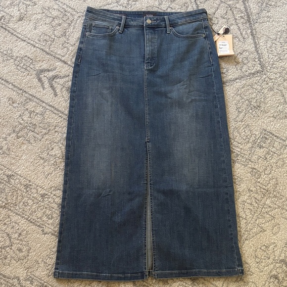 NYDJ Dresses & Skirts - NYDJ Denim Midi Skirt Size 8